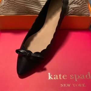 Kate Spade Navy Napa blue flats